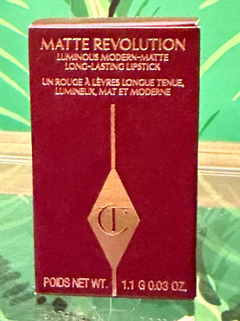 NWT Charlotte Tilbury Matte Revolution Lipstick Pillow Talk (Nude-Pink)